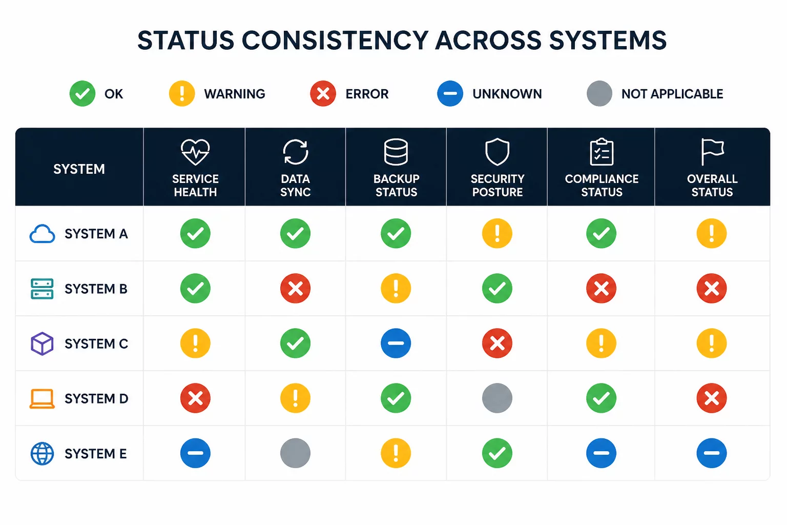 Case 11 Inconsistent Status Flags